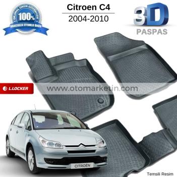 Citroen C4 3D Havuzlu Paspas 2004-2010