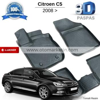 Citroen C5 3D Havuzlu Paspas 2008 Sonrası