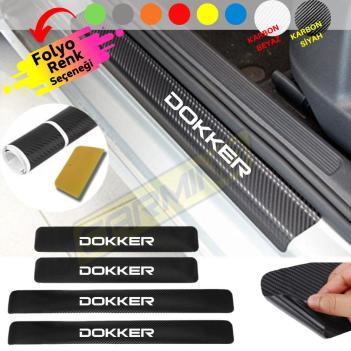 Dacia Dokker Kapı Eşiği Sticker (4 Adet) New
