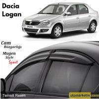 Dacia Logan Sedan Mugen Cam Rüzgarlığı