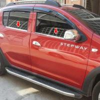 Dacia Sandero Stepway Krom Cam Çıtası 2013-2020 (4 Parça)
