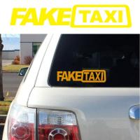 Fake Taxi Oto Sticker (1 Adet)