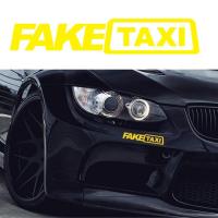 Fake Taxi Oto Sticker (1 Adet)