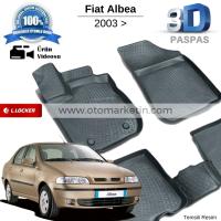 Fiat Albea 3D Havuzlu Paspas