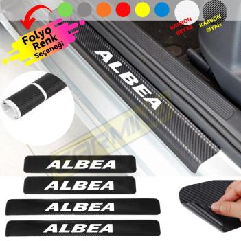 Fiat Albea Kapı Eşiği Sticker (4 Adet) New