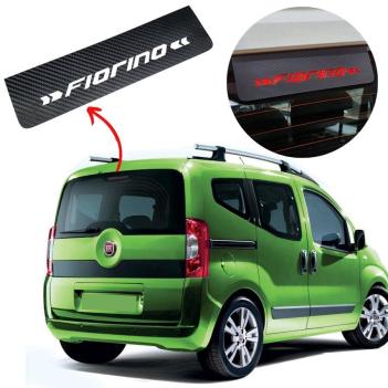 Fiat Fiorino Karbon Arka Fren Stop Lambası Sticker