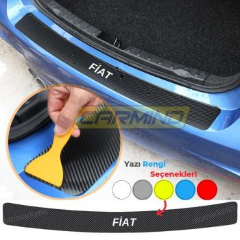 Fiat Bagaj ve Kapı Eşiği Karbon Sticker Set