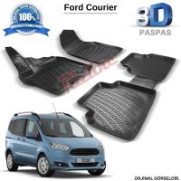 Ford Courier 3D Havuzlu Paspas
