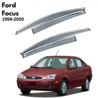 Ford Focus 1 Krom Çıtalı Cam Rüzgarlığı