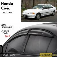 Honda Civic Uyumlu Mugen Cam Rüzgarlığı 1992-1995
