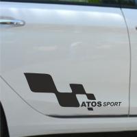 Hyundai Atos Yan Sport Oto Sticker Sağ Sol 2 Adet