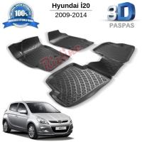 Hyundai i20 3D Havuzlu Paspas 2009-2014