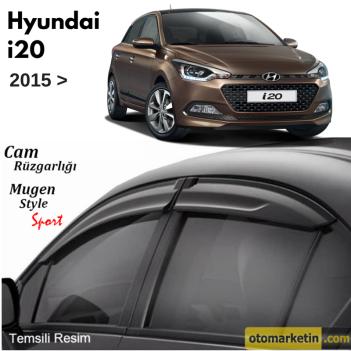 Hyundai i20 Mugen Cam Rüzgarlığı 2015-2019