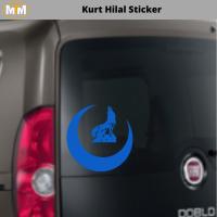 Kurt Hilal Oto Sticker
