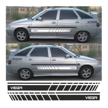 Lada Vega Hb Yan Şerit Oto Sticker