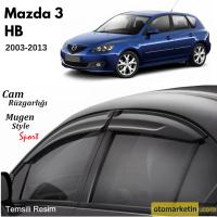 Mazda 3 HB Mugen Cam Rüzgarlığı 2003-2013