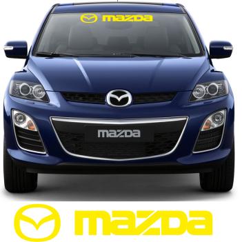Mazda Ön Cam Oto Sticker