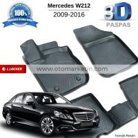 Mercedes E Serisi W212 3D Havuzlu Paspas