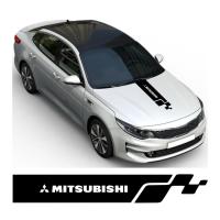 Mitsubishi Ön Kaput Oto Sticker 60cm
