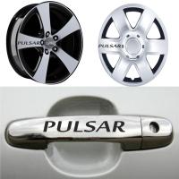 Nissan Pulsar Kapı Kolu Jant Sticker (10 Adet)