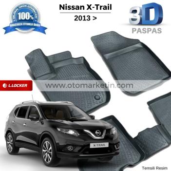 Nissan X-Trail 3D Havuzlu Paspas 2013-2020