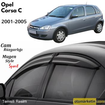Opel Corsa C Mugen Cam Rüzgarlığı 2001-2005