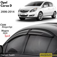 Opel Corsa D Mugen Cam Rüzgarlığı 2006-2014