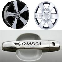 Opel Omega Kapı Kolu Jant Sticker (10 Adet)