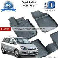 Opel Zafira 3D Havuzlu Paspas 2005-2011
