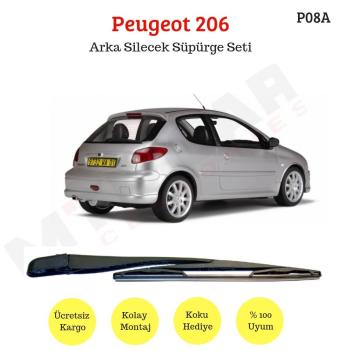 Peugeot 206 Arka Silecek Kolu ve Süpürgesi 92-1000