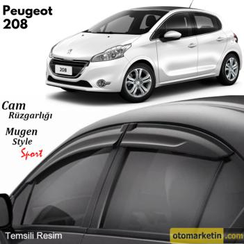 Peugeot 208 Mugen Cam Rüzgarlığı