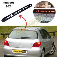 Peugeot 307 Karbon Arka Fren Stop Lambası Sticker