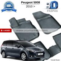 Peugeot 5008 3D Havuzlu Paspas 2010-2016