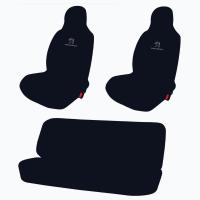 Peugeot Siyah Ön Arka Takım Penye Servis Kılıfı