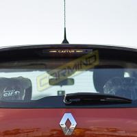 Renault Captur Karbon Arka Fren Stop Lambası Sticker 2013-2019
