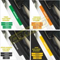 Renault Fluence Kapı Eşiği Sticker (4 Adet) New