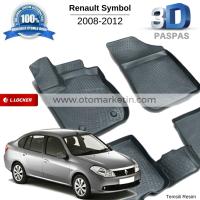 Renault Symbol 3D Havuzlu Paspas 2008-2012