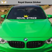 Royal Stance Oto Sticker
