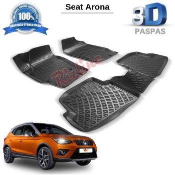 Seat Arona 3D Havuzlu Paspas