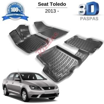 Seat Toledo 3D Havuzlu Paspas 2013-