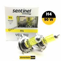 Sentinel H4 Sarı Işık Ampul 12V 90W
