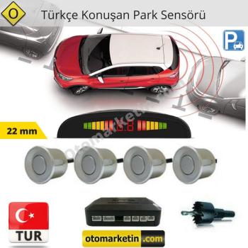 Niken Türkçe Konuşan Park Sensörü Gri