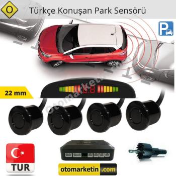 Niken Türkçe Konuşan Park Sensörü Siyah