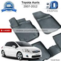Toyota Auris 3D Havuzlu Paspas 2007-2012