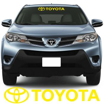 Toyota Ön Cam Oto Sticker