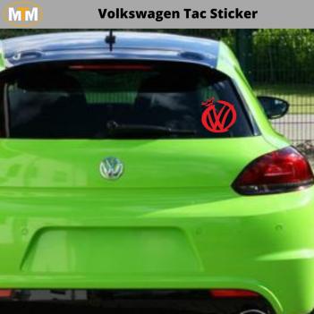 Volkswagen Taç Oto Sticker