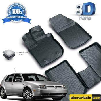 Volkswagen Golf 4 3D Havuzlu Paspas 1998-2003