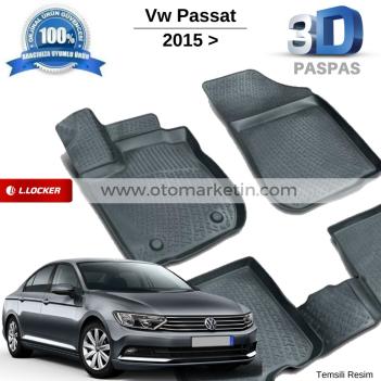 Volkswagen Passat B8 3D Havuzlu Paspas