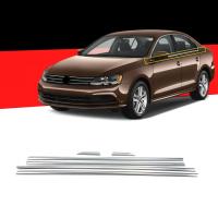 Volkswagen Jetta Krom Cam Çıtası 2011 Sonrası (6 Parça)