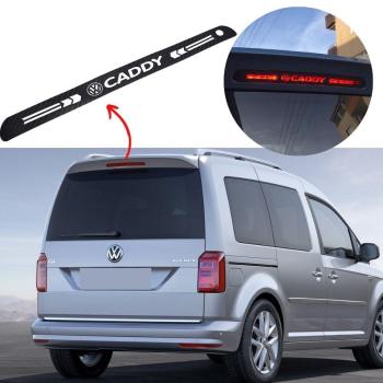 Vw Caddy Karbon Arka Fren Stop Lambası Sticker 2015-2020
